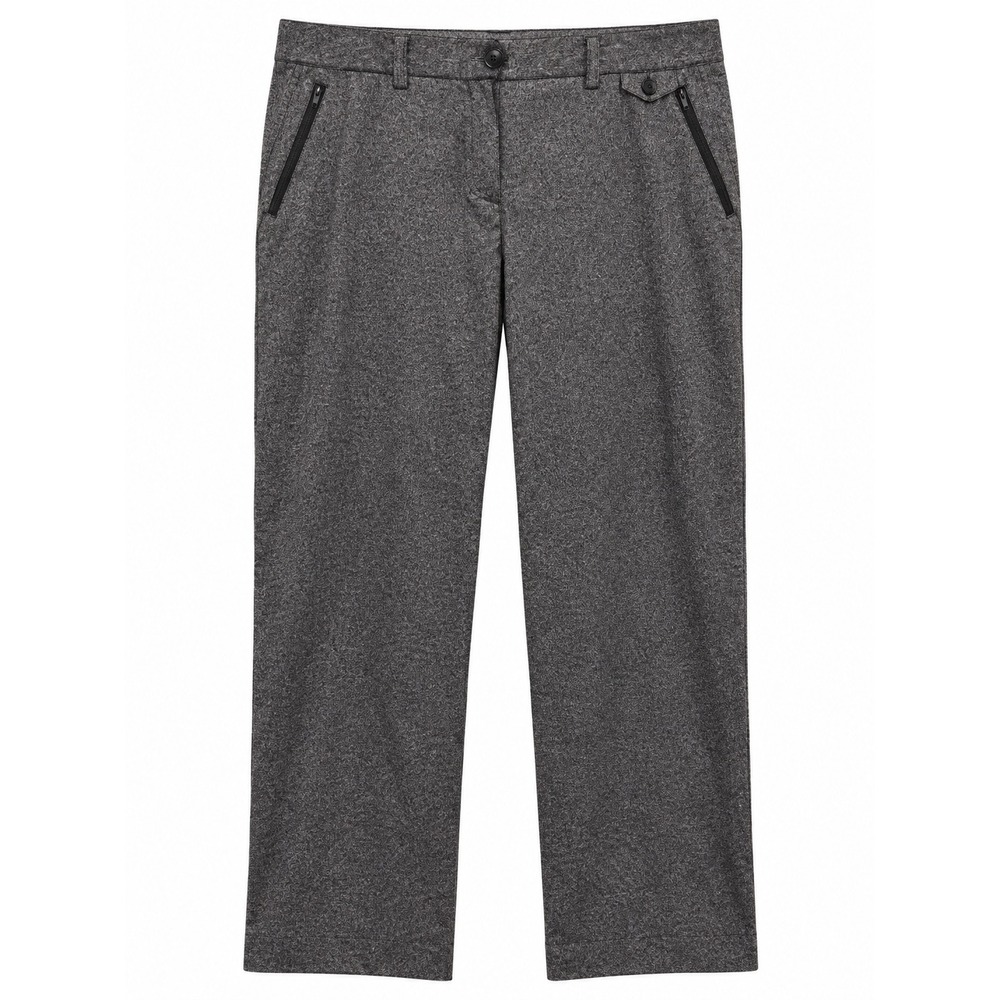 Lane Bryant preppy 20 Petite Gray Herringbone Straight Leg Dress Pants NWT